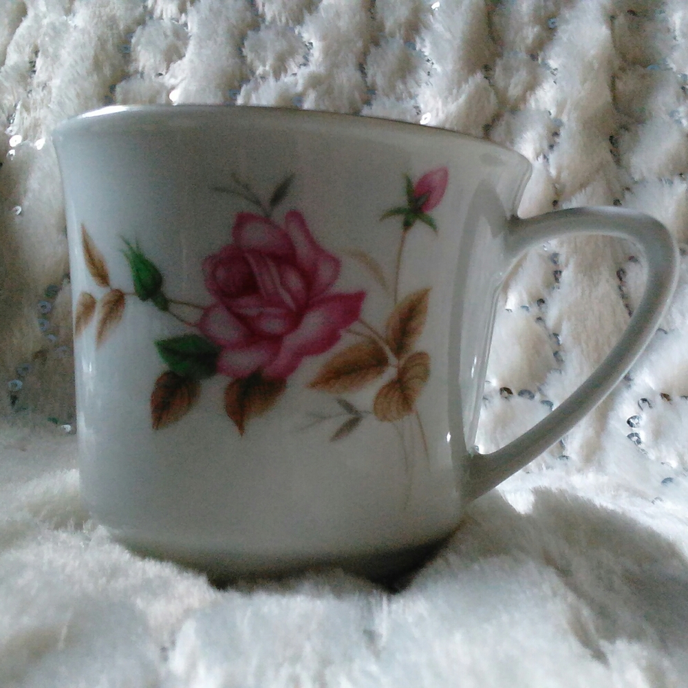 Vintage Rose China cup